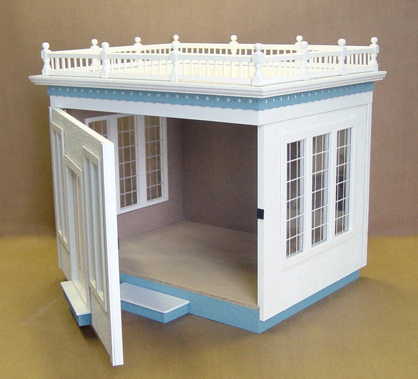 Dollhouse Kit DIY Dollhouse Junior Conservatory Unfinished -  Portugal